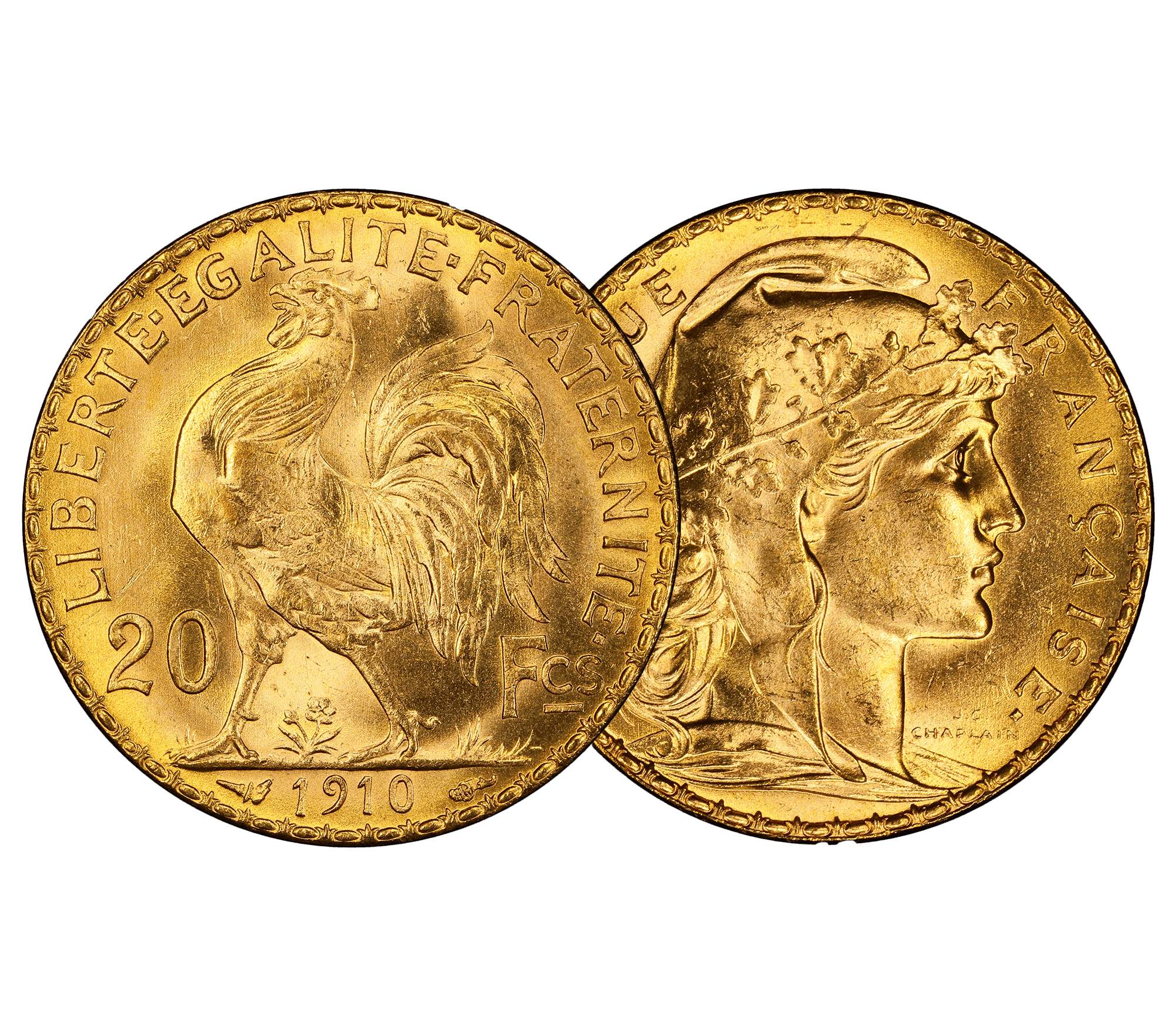20 Francs Coq Or Investissement Comptoir National Des Collectionneurs